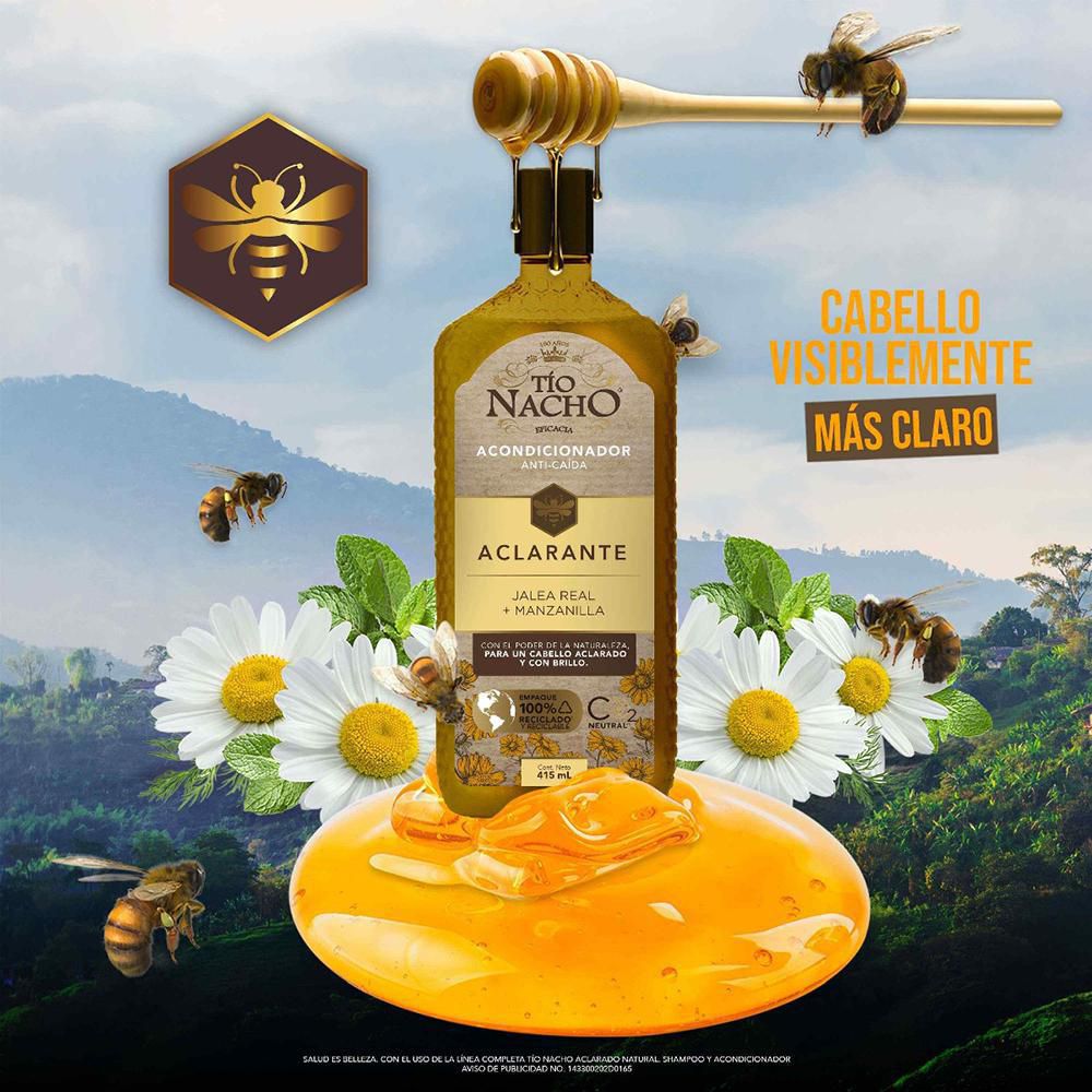 Shampoo TIO NACHO aclarante acondicionador (830  ml) img #7