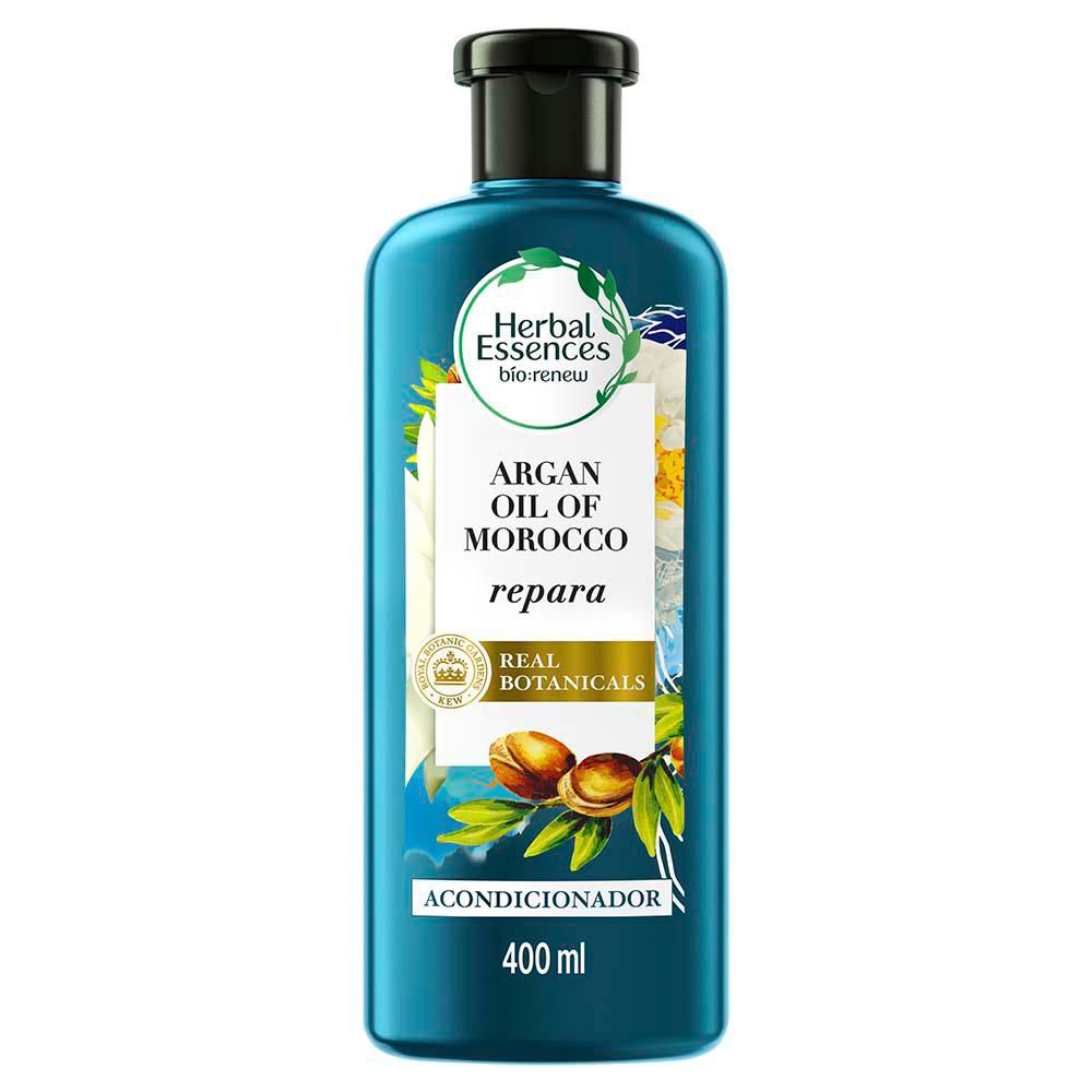 Acondicionador HERBAL ESSENCES BIO RENEW con aceite de argán de marruecos (400  ml)