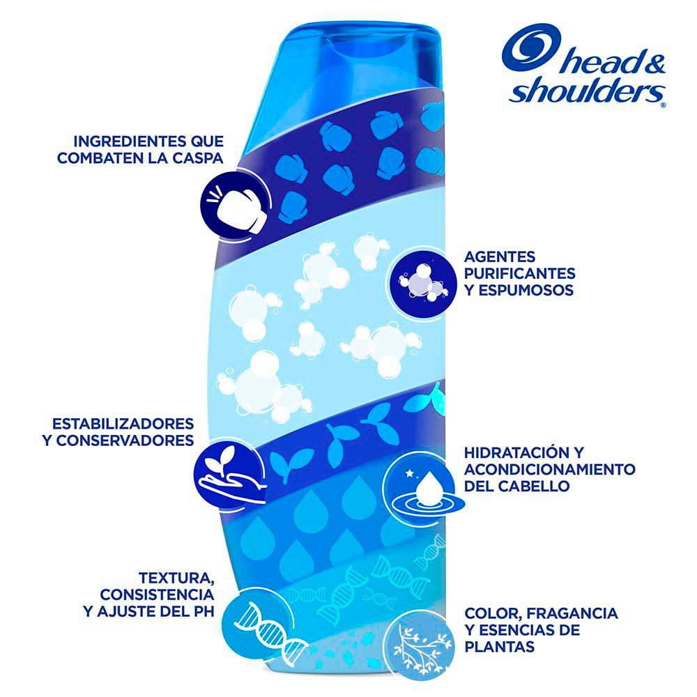 Shampoo H&S limpieza renovadora (750  ml) img #5