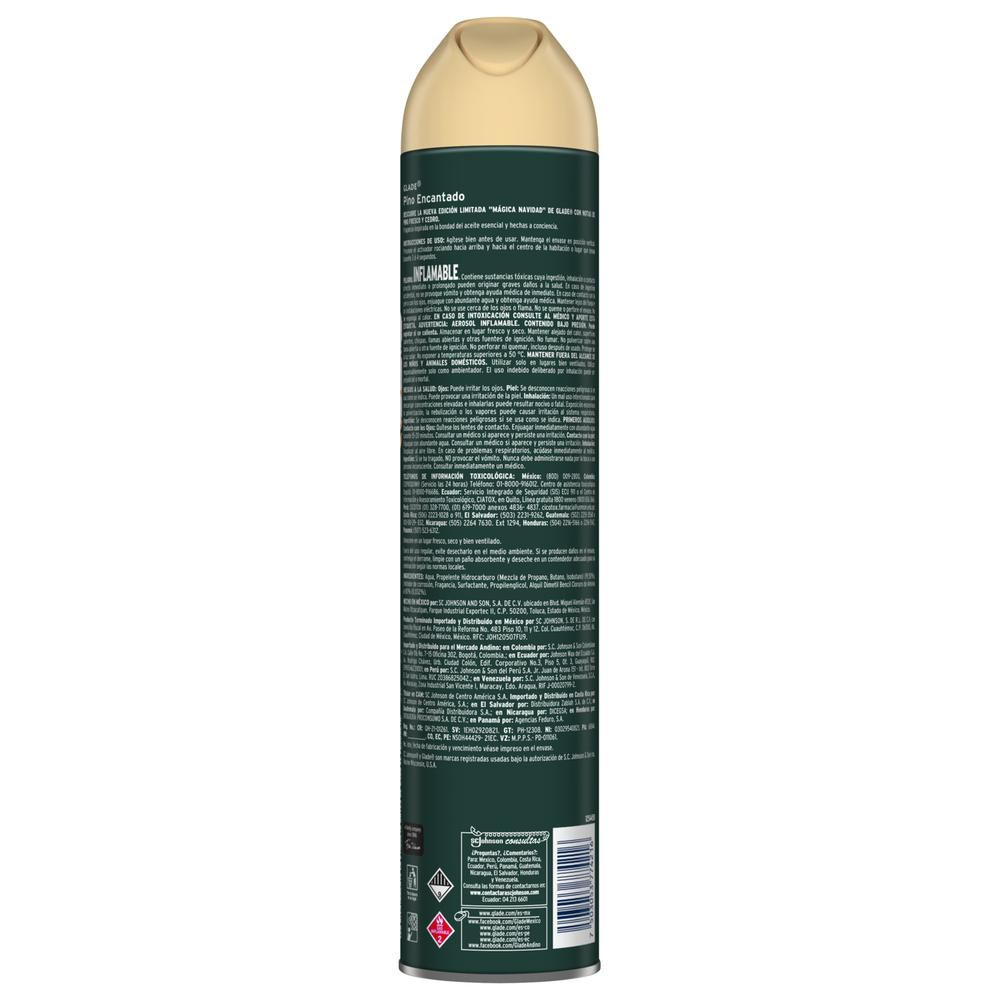 Ambientador en aerosol GLADE pino encantado edición limitada (400 ml ...