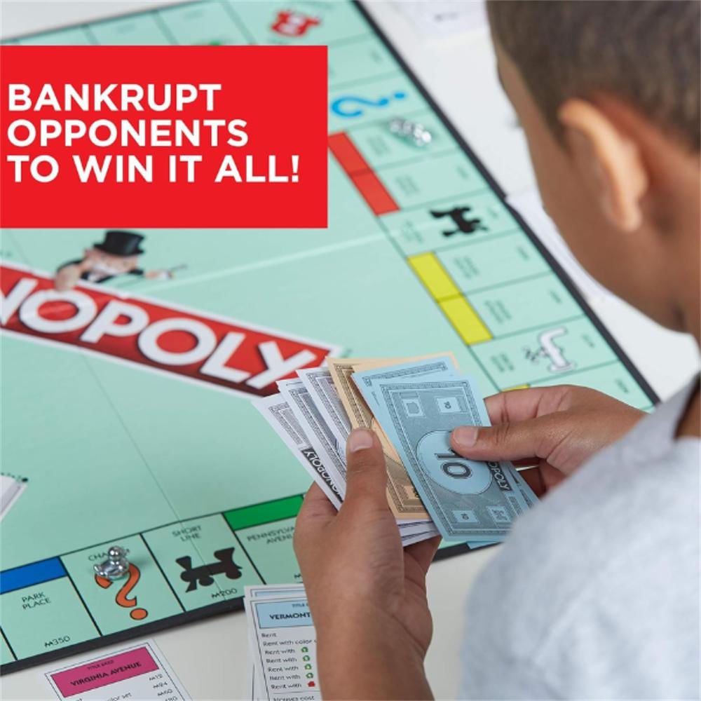 Juego De Mesa Hasbro Gaming Monopoly Clásico C1009 Español img #3