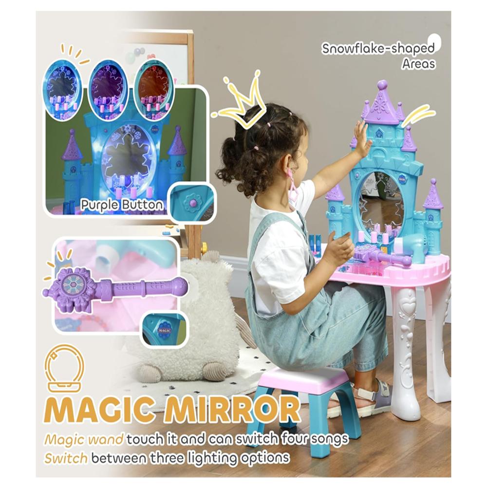 Tocador Niñas Juguete Varita Mágica Princesa img #5