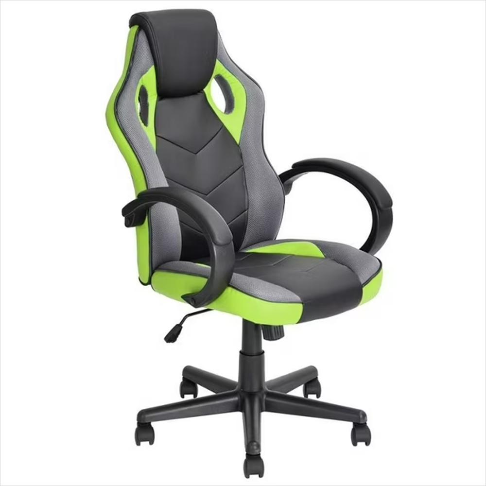 Silla Gamer Ergonomica Reclinable Multicolor Cuero Sintético img #1
