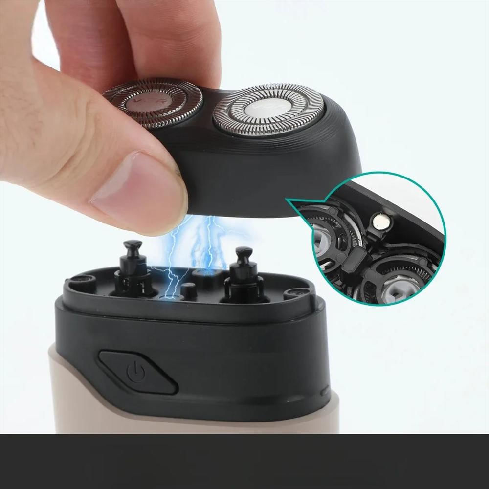 Afeitadora Eléctrica Inalámbrica Recargable Resistente Agua img #2