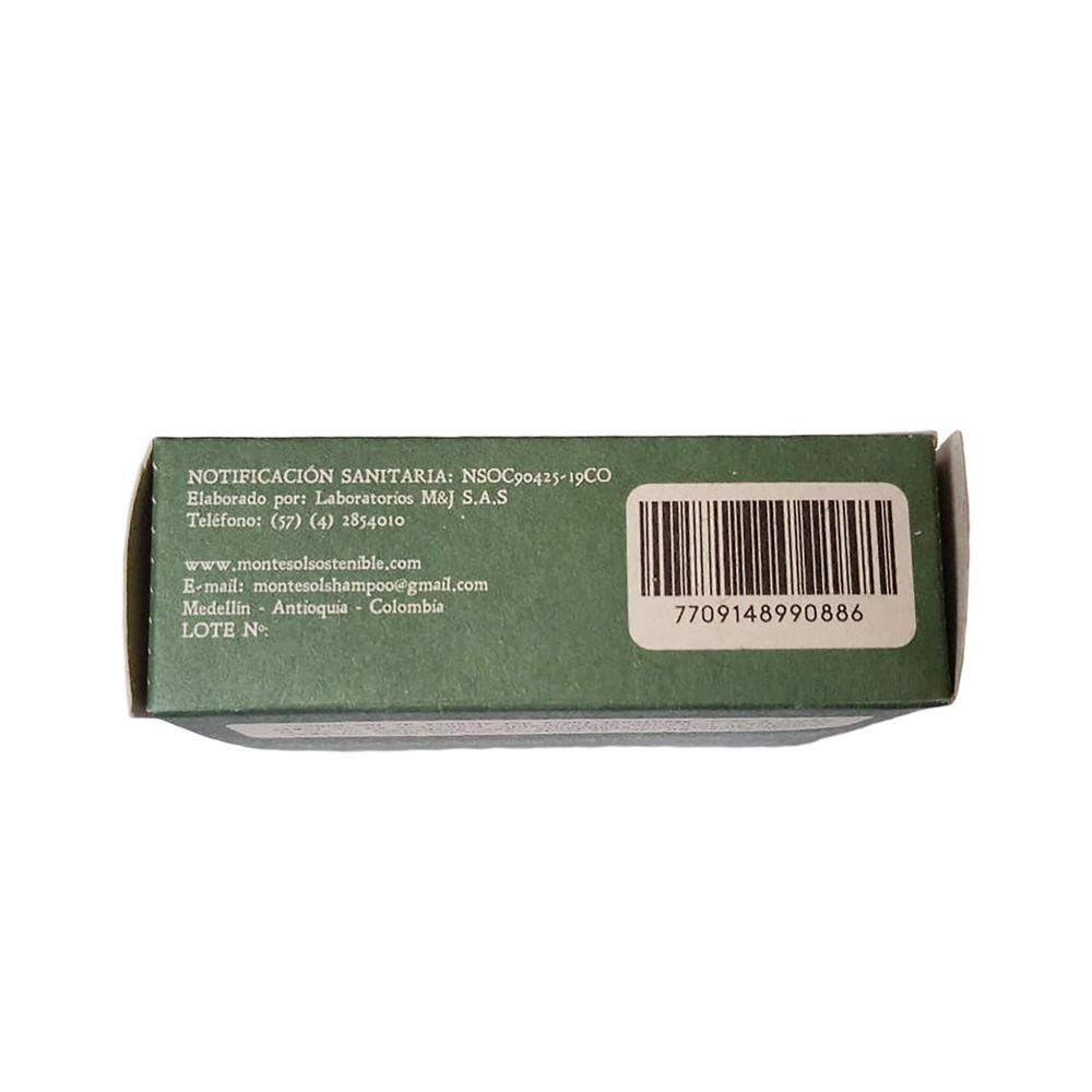 Shampoo MONTESOL hierbabuena para hombres (100  gr) img #2
