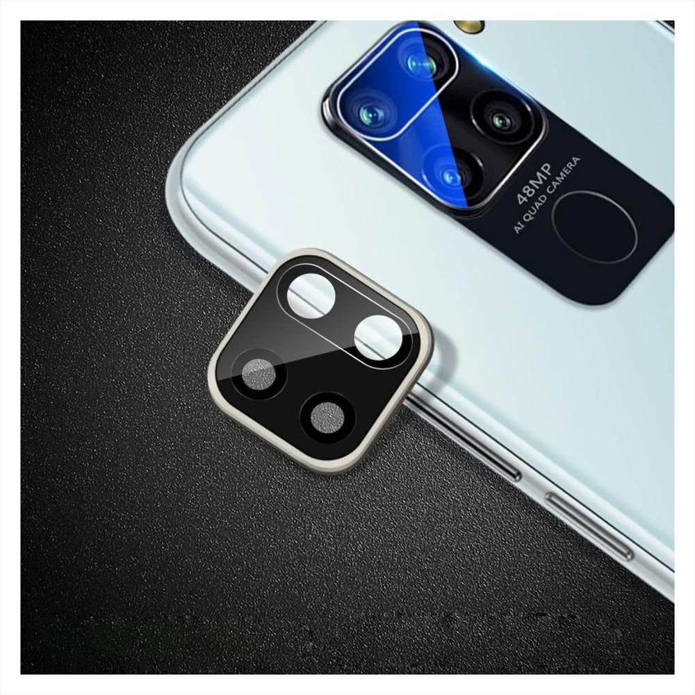Protector Camara Con Lente Plateado Para Xiaomi Redmi Note 9 Pro Note 9S img #1
