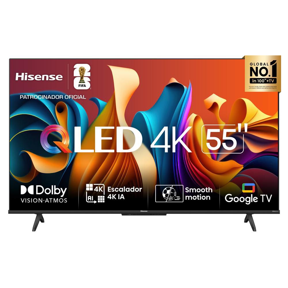 Televisor HISENSE 55 pulgadas QLED Uhd4K Smart TV 55Q6N img #1