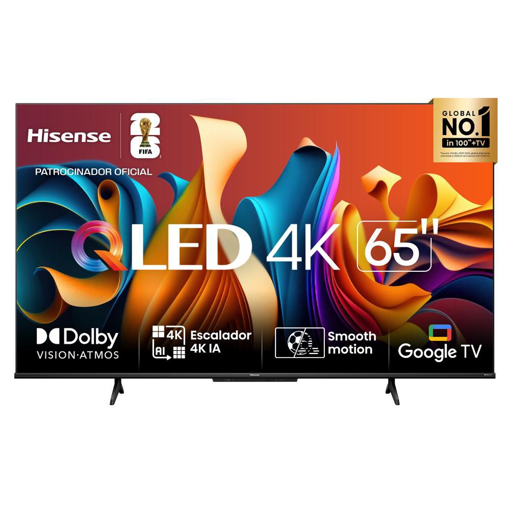 Televisor HISENSE 65 pulgadas QLED Uhd4K Smart TV 65Q6N img #1