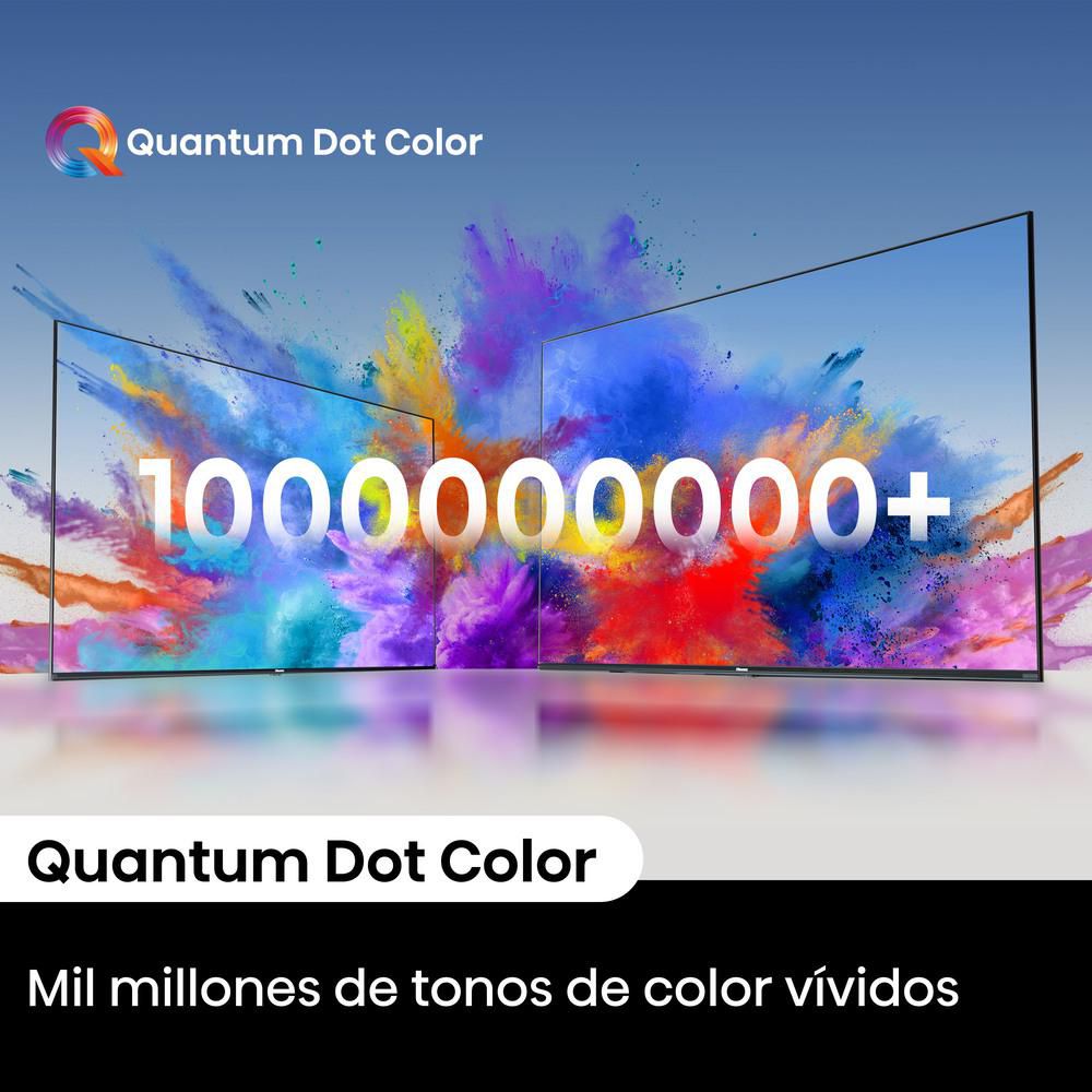 Televisor HISENSE 65 pulgadas QLED Uhd4K Smart TV 65Q6N img #6