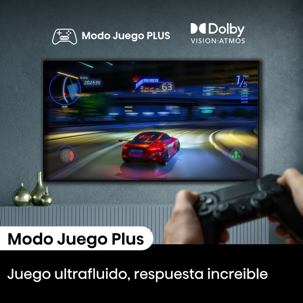 Televisor HISENSE 75 pulgadas QLED Uhd4K Smart TV 75Q6N img #8