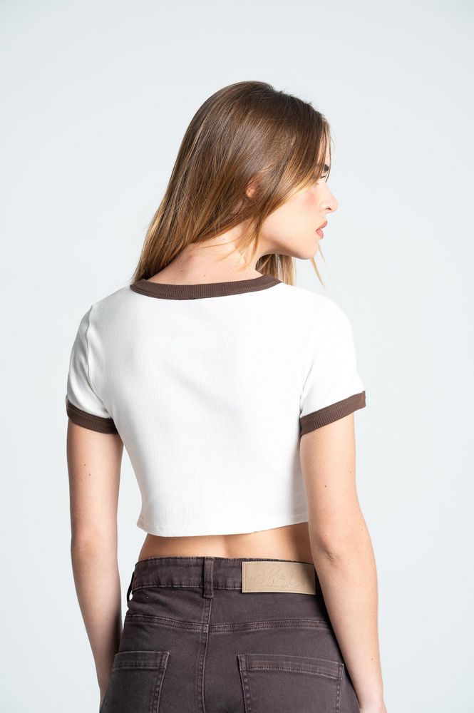 Camiseta Manga corta Ajustada PEOPLE img #3