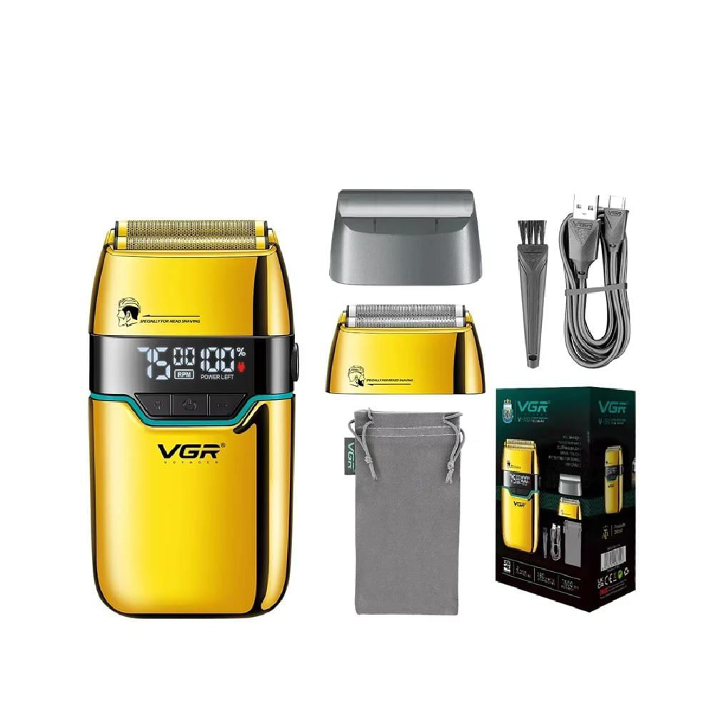 Afeitadora Vgr Original E Inalambrica V 350 Con Pantalla Led img #1