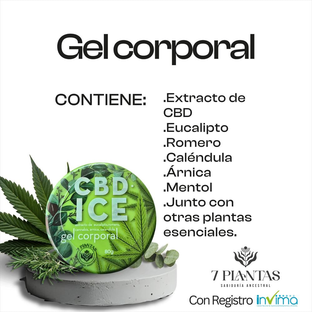 Gel Corporal Cbd Ice X 80G img #5