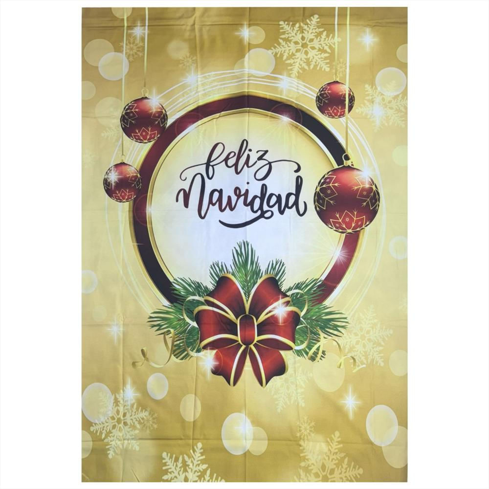 Set X6 Fundas Y Mantel Navideño Santa Claus Envío Gratis img #4