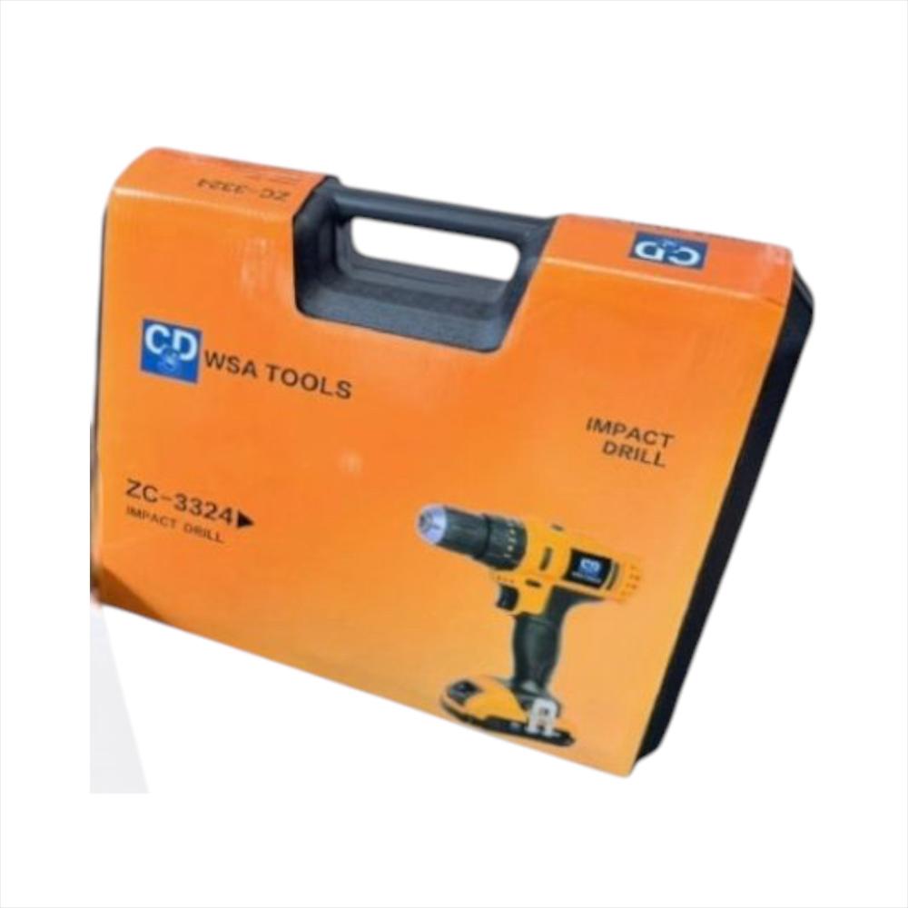 Taladro Inalámbrico Percutor 24V Con Herramientas img #2
