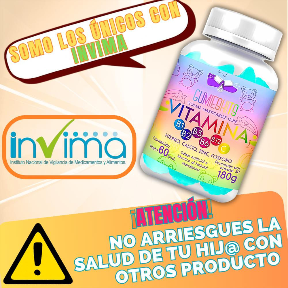 Gomitas Multivitaminicas Ninos img #2