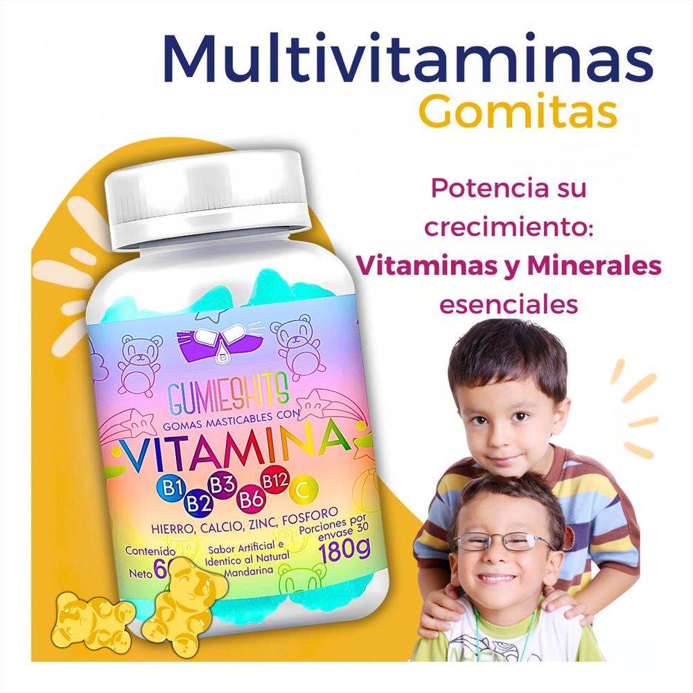 Gomitas Multivitaminicas Ninos img #3