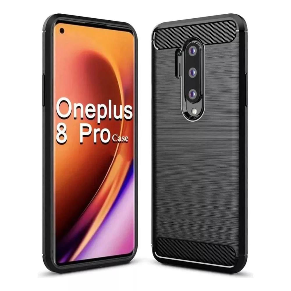 Funda Tipo Carbono Para Celular Oneplus 8 Pro img #2