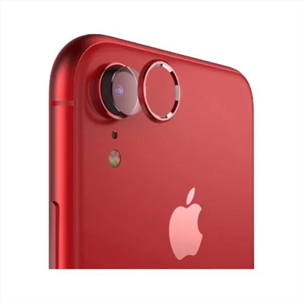 Protector Camara Con Lente Rojo Para Iphone Xr img #1