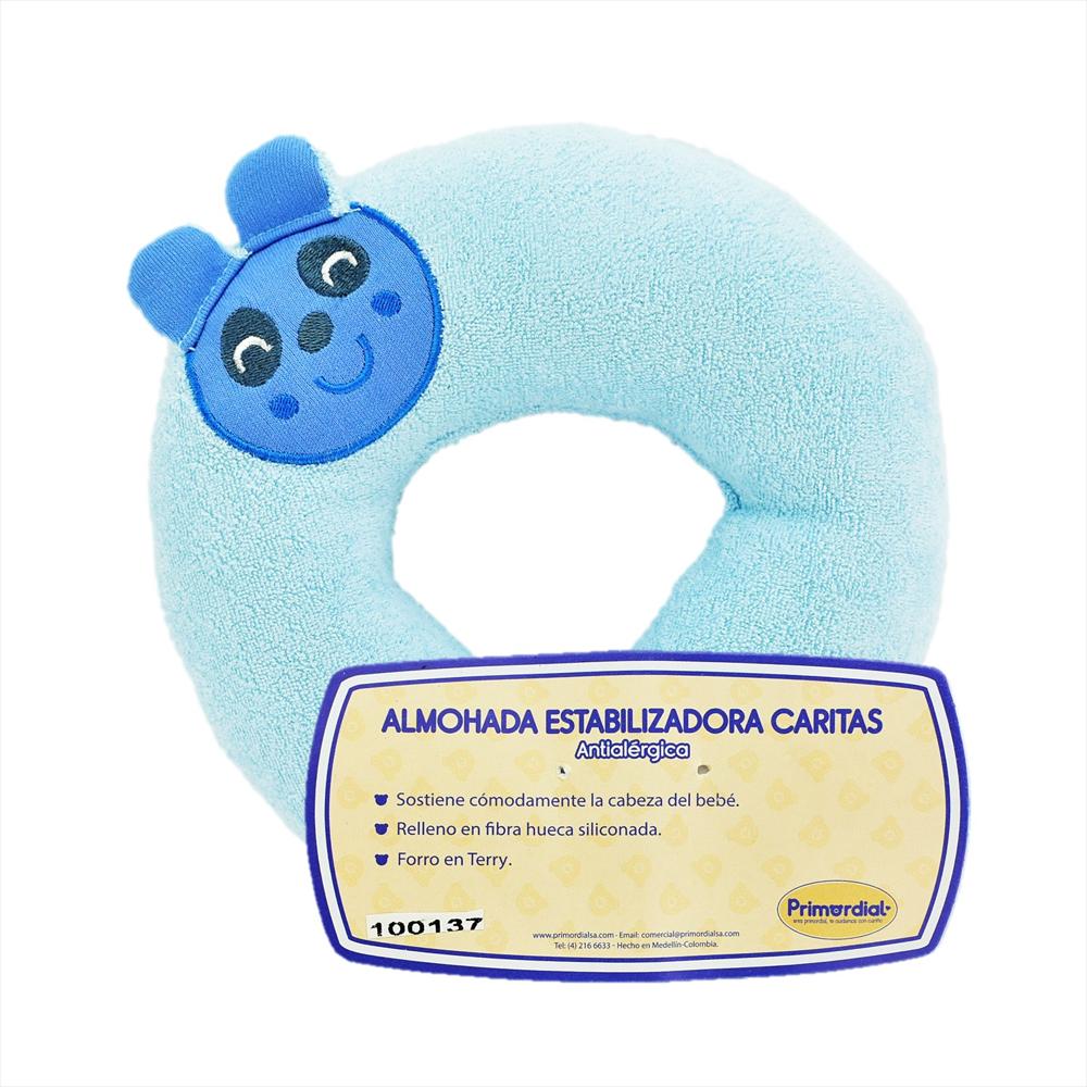 Almohada Bebé Cojín Antialérgico Niño Azul