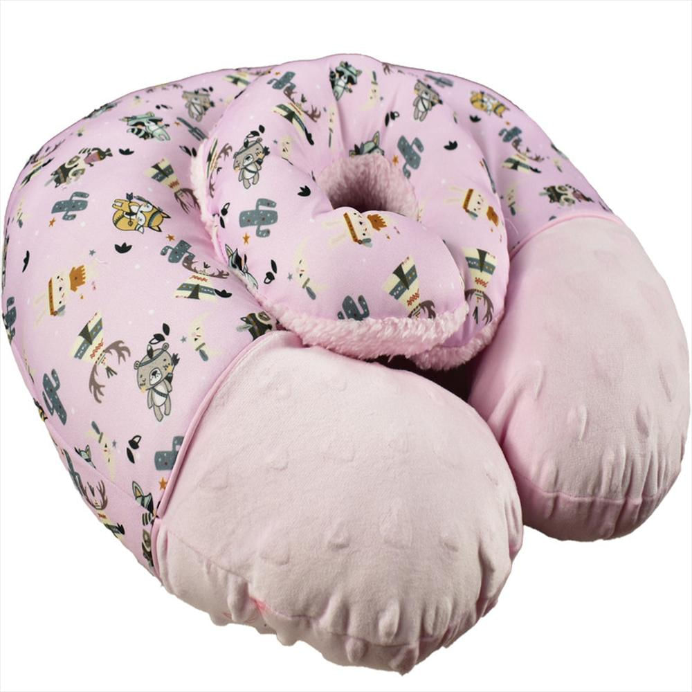 Cojín De Lactancia Para Bebé Rosa Niña Almohada