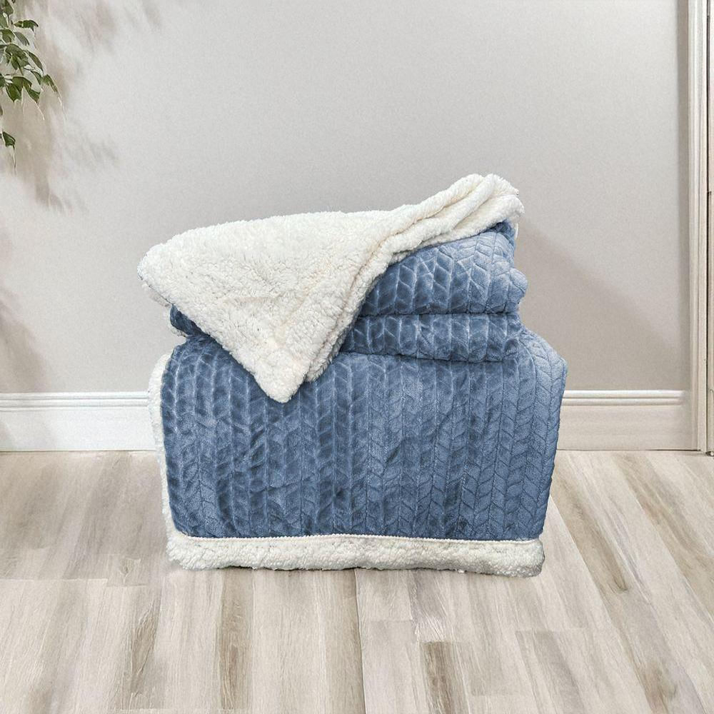 Cobija Ovejera Majestic Imperial Azul img #2