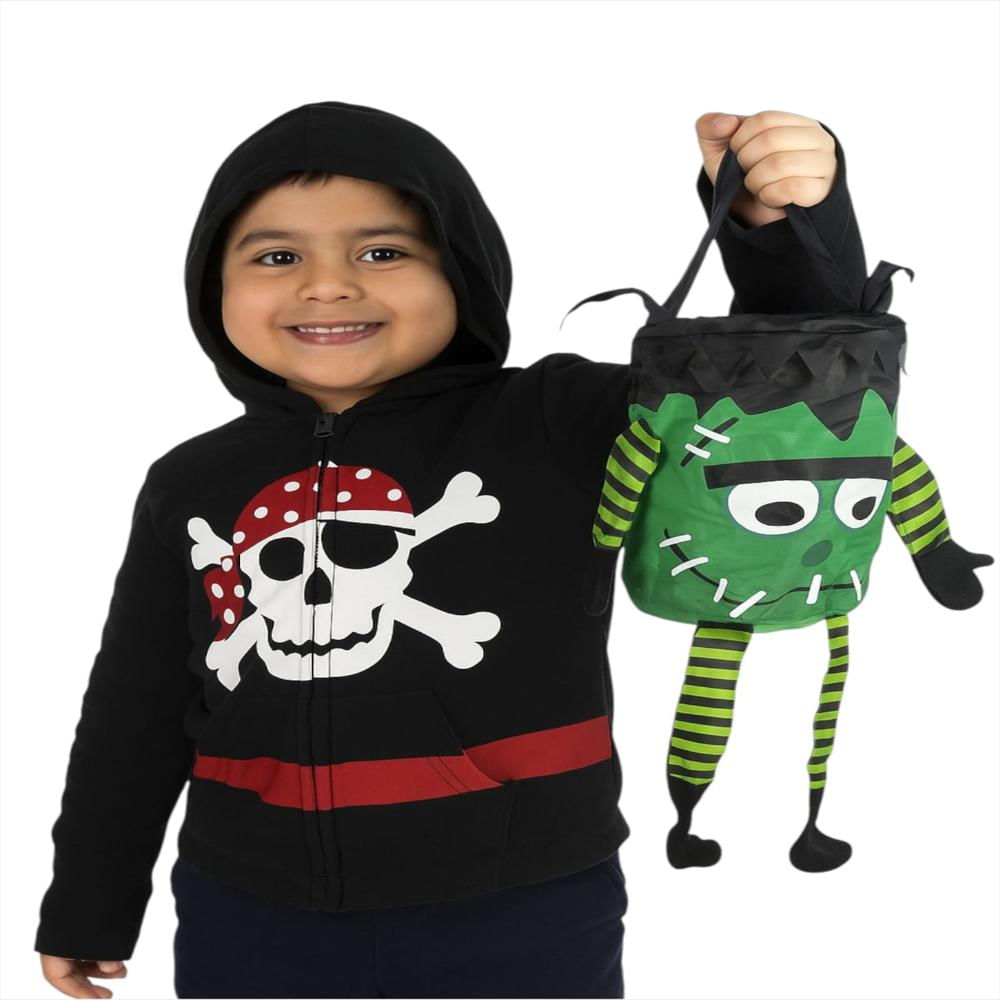 Bolsa Para Recoger Dulces Frankenstein Monstruo Halloween img #1