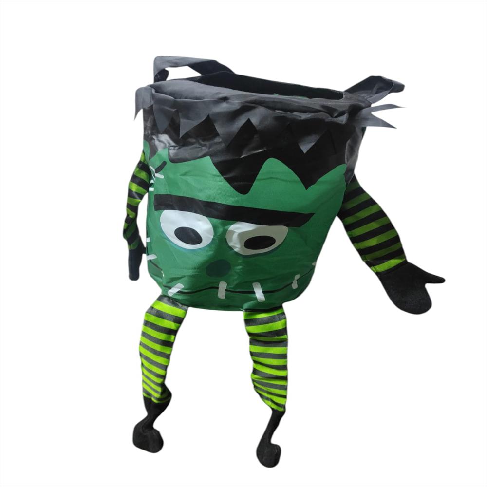 Bolsa Para Recoger Dulces Frankenstein Monstruo Halloween img #3