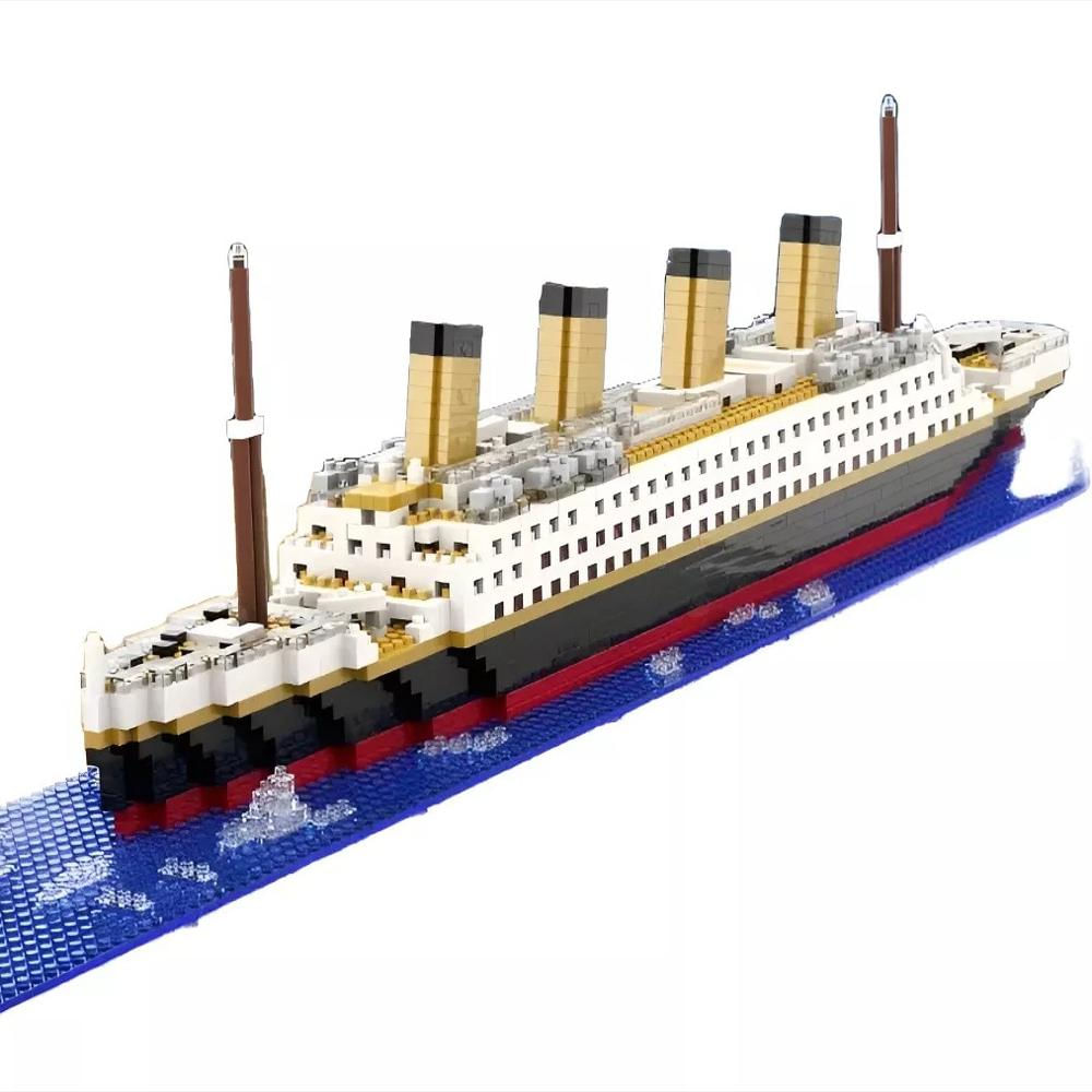 Barco Titanic Juguete Bloques Construcción 1899 Pcs img #1