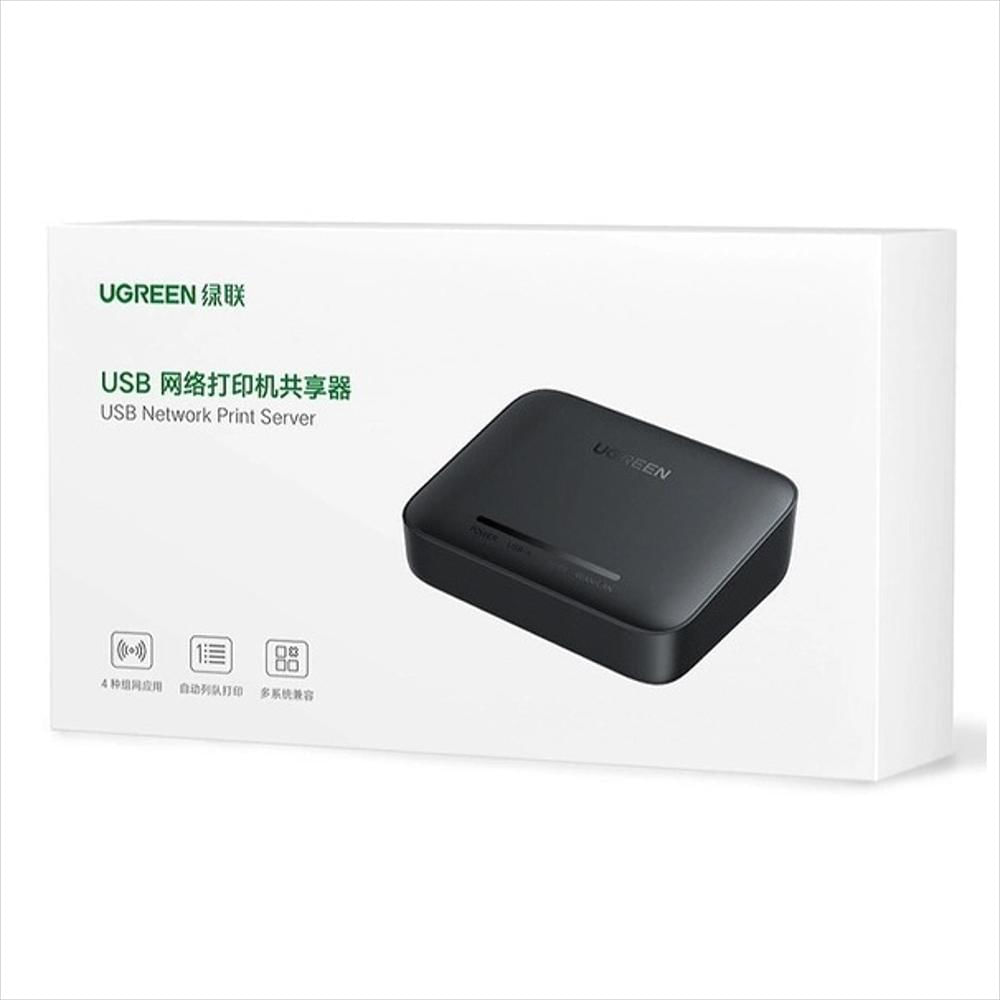 Adaptador Switch Compartir Impresora De Red Rj45 Usb 2.0 img #4