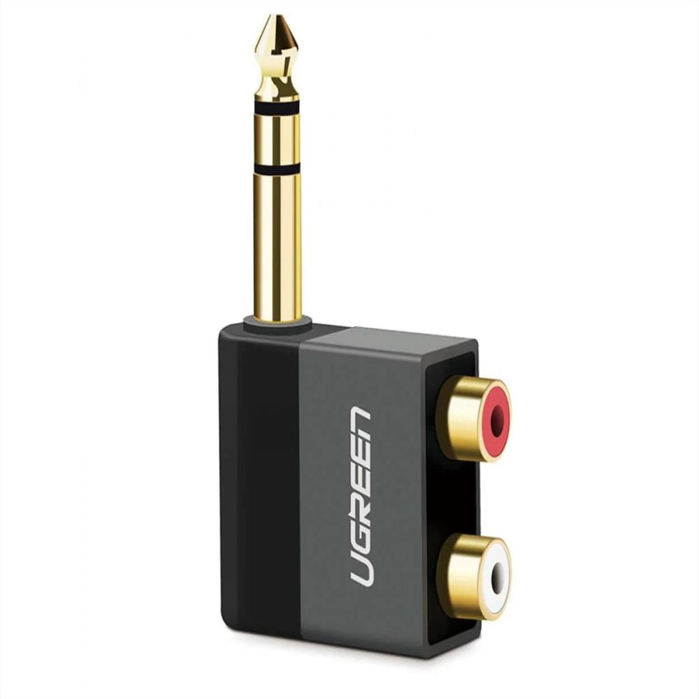 Adaptador Ugreen De 6,35Mm Macho A 2 Rca Hembra Sonido Audio img #5