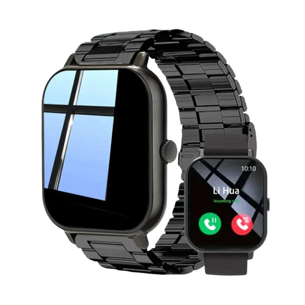Reloj Inteligente Smartwatch En Acero Inoxidable img #1