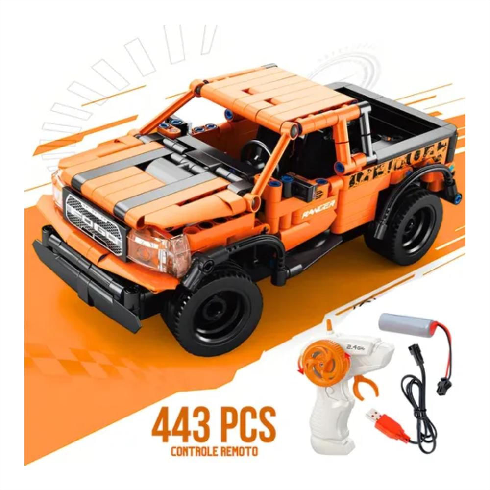 Carrito De Montaje Para Coche Con Control Remoto Recargable, 443 Pcs img #1