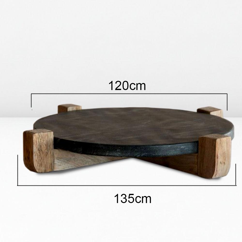 Mesa De Centro Xtr En Roble 135Cm img #3