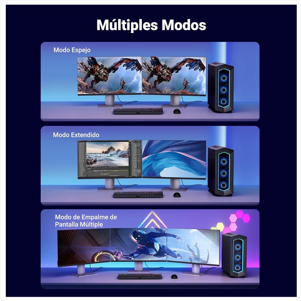 Cable Displayport A Displayport Dp 1.4 8K@60Hz Hdr 3D 3M img #3