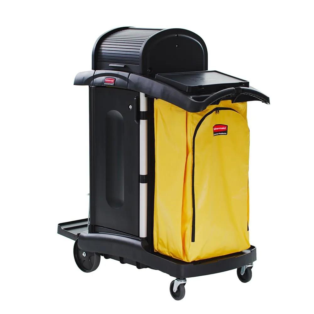 Carro De Limpieza Rubbermaid Alta Seguridad Fg9t7500bla img #2