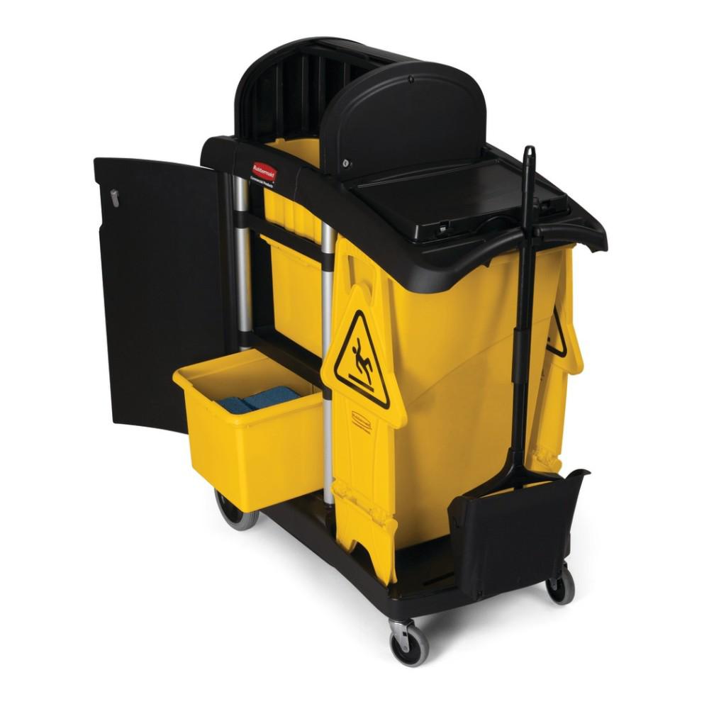 Carro De Limpieza Rubbermaid Alta Capacidad Fg9t7200bla img #3