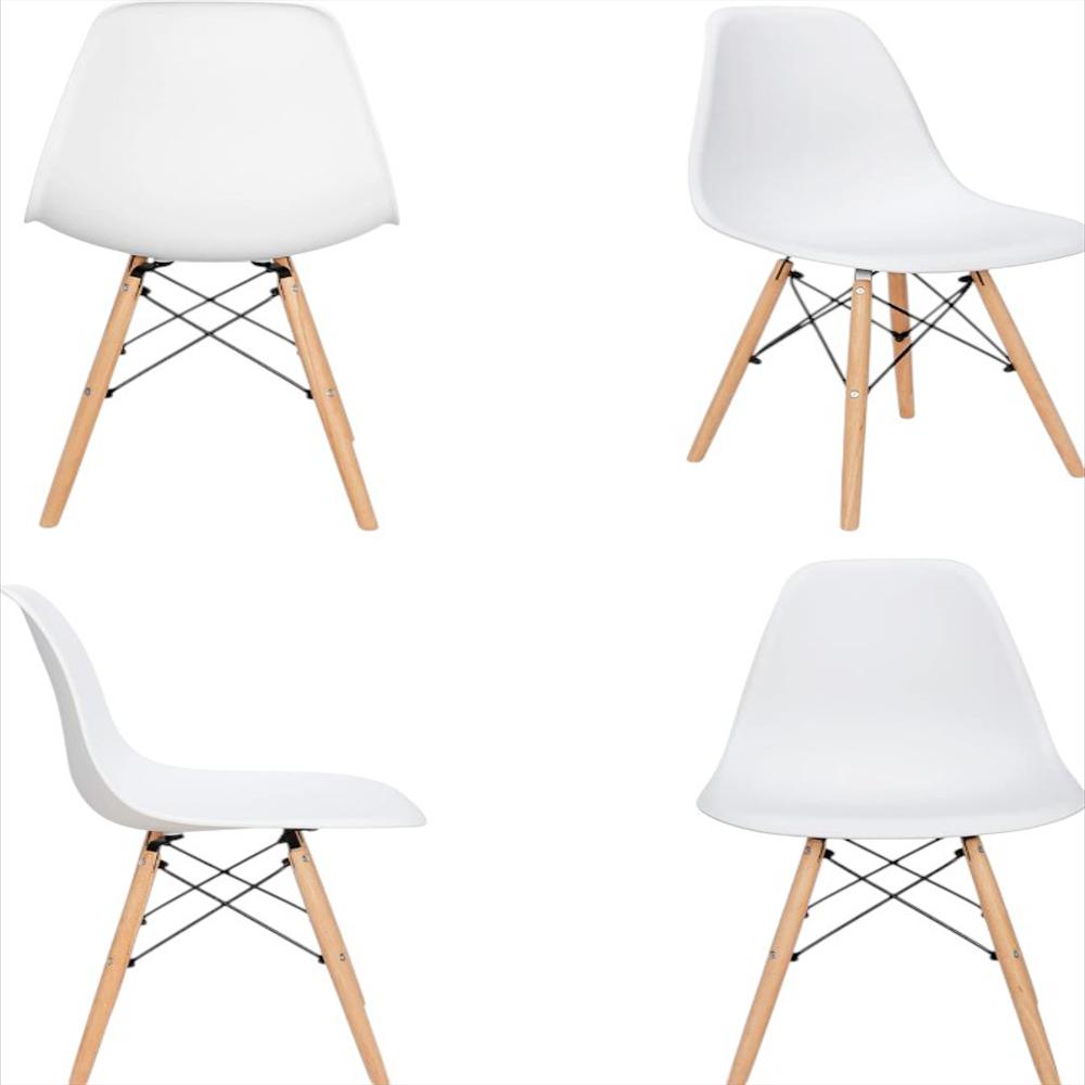Comerdor Redondo Cy02 + 4 Sillas Color Blanco img #3