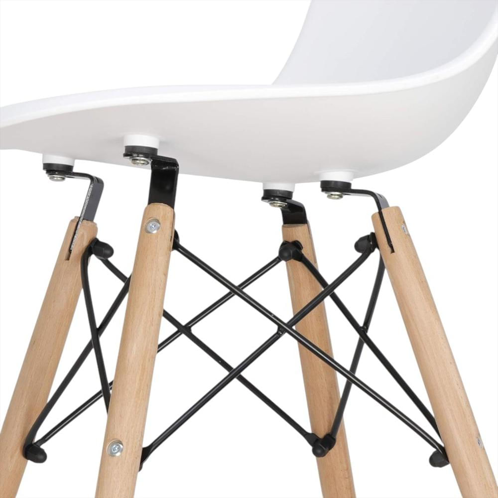 Comerdor Redondo Cy02 + 4 Sillas Color Blanco img #4