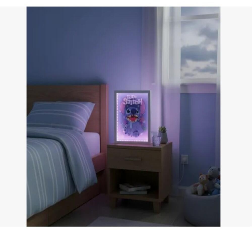Lampara Cuadro 3D Alegre Stich img #1
