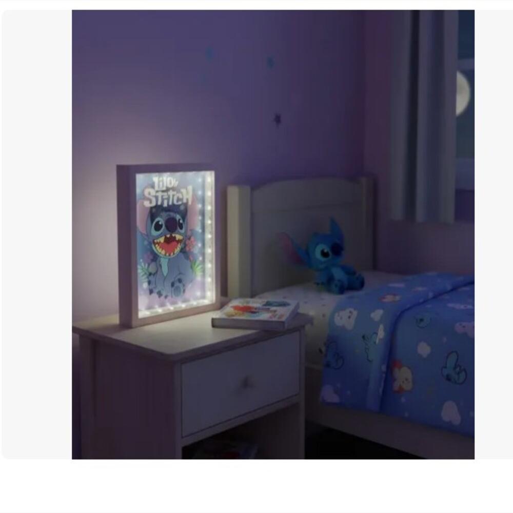 Lampara Cuadro 3D Alegre Stich img #3