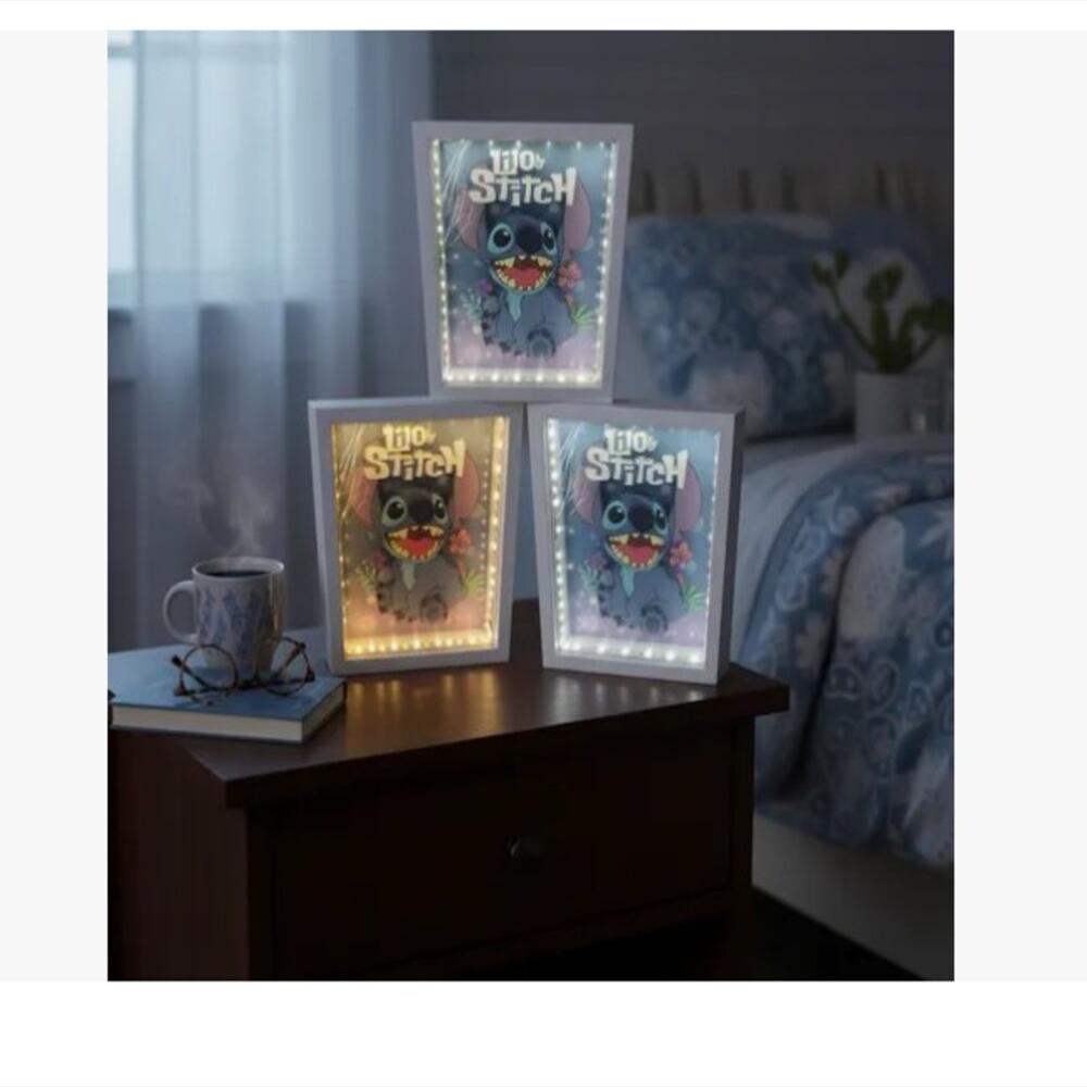 Lampara Cuadro 3D Alegre Stich img #4