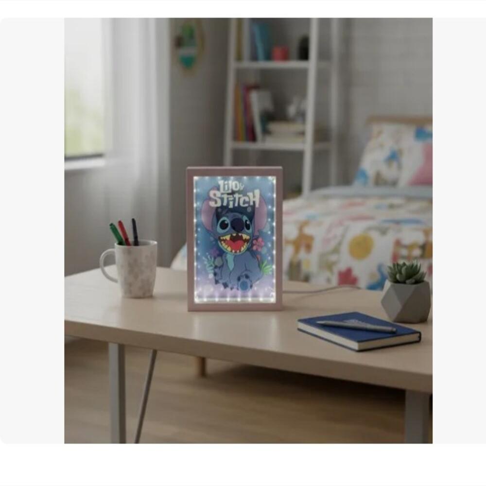 Lampara Cuadro 3D Alegre Stich img #5