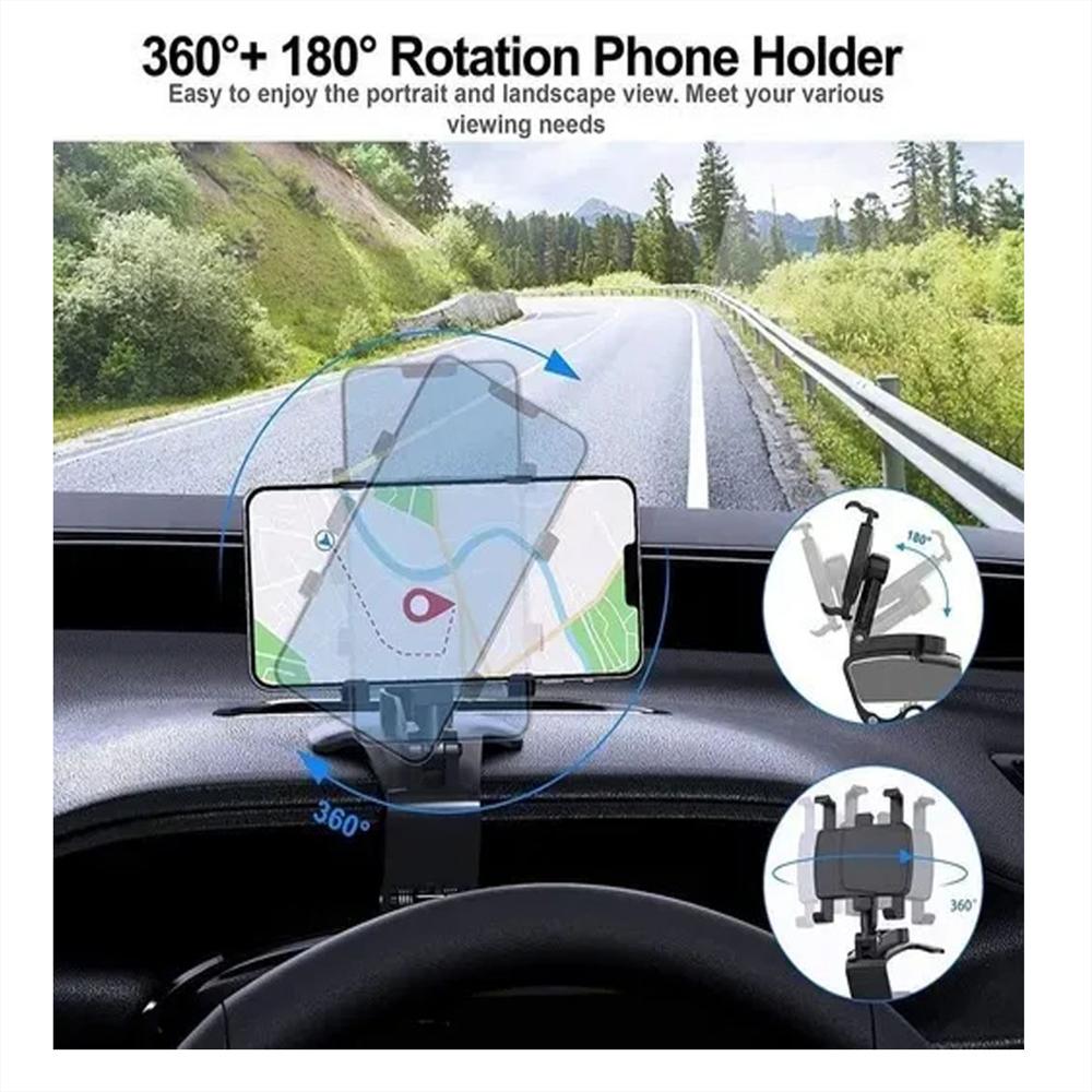 Soporte Celular Carro Ajustable Y Seguro Universa img #3