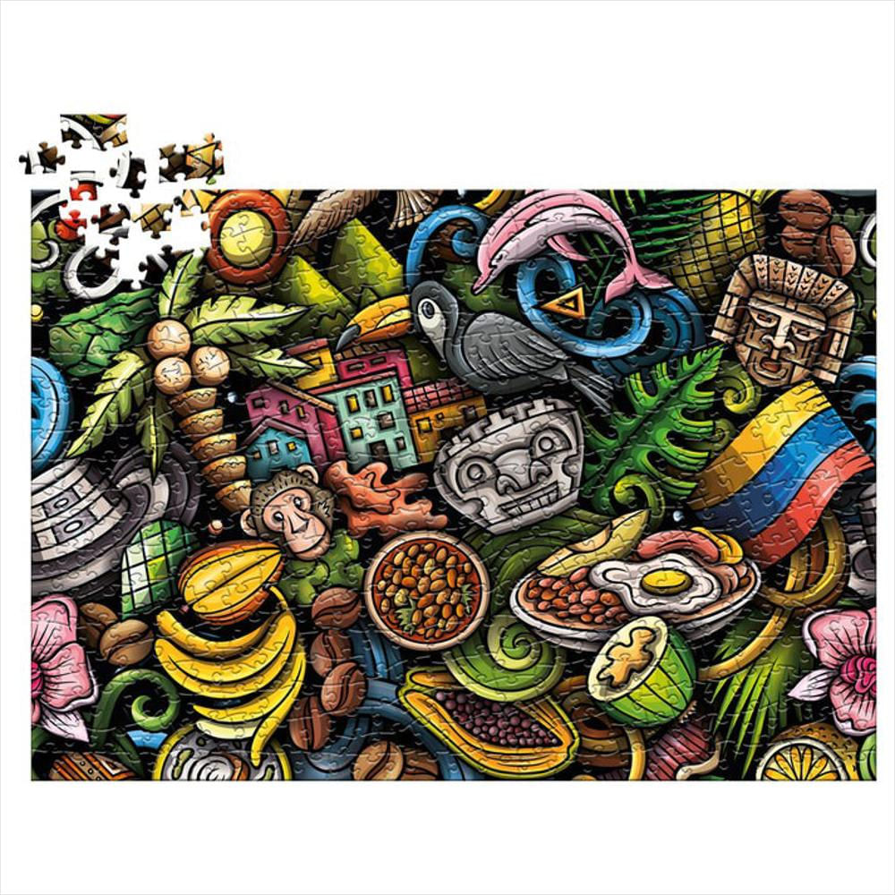 Rompecabezas 500 Piezas Colombia img #2