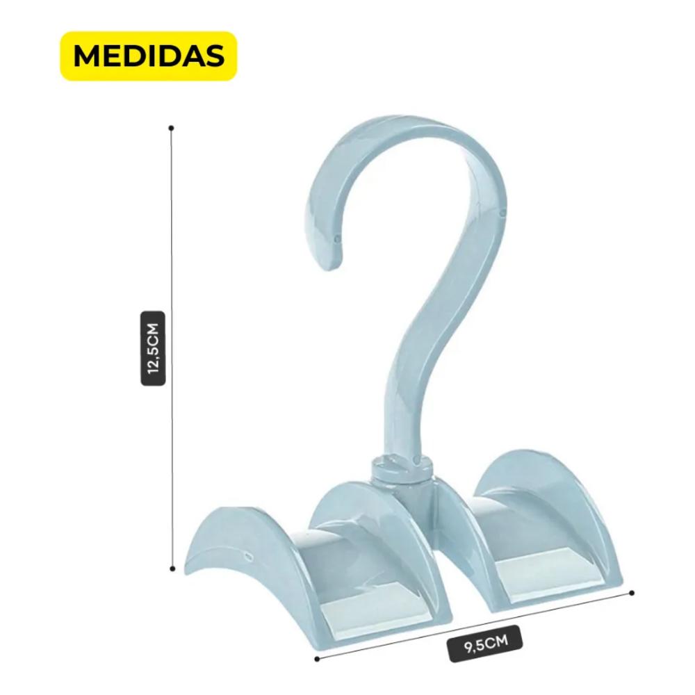 Gancho Organizador De Bolsos Closet Pack X4 img #5