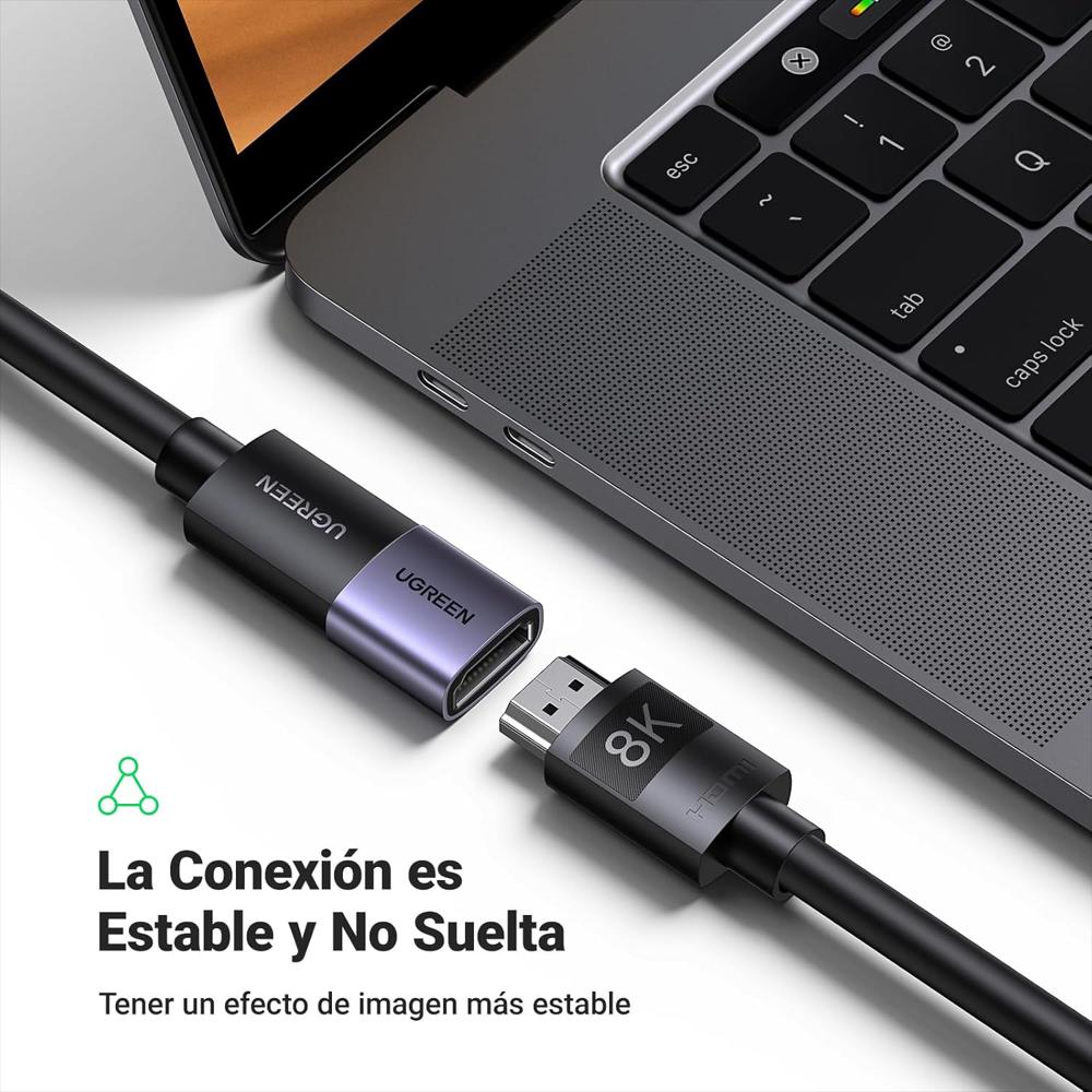 Adaptador Cables Hdmi 2.1 8K 60Hz 48 Gbps Hembra Earc 3D Hdr img #5