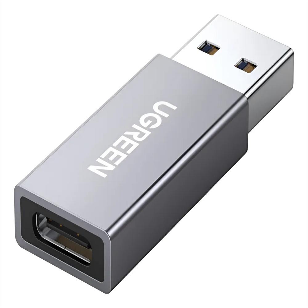 Adaptador Usb 3.0 A Usb C Hembra Datos 10 Gbps Otg 60W img #1