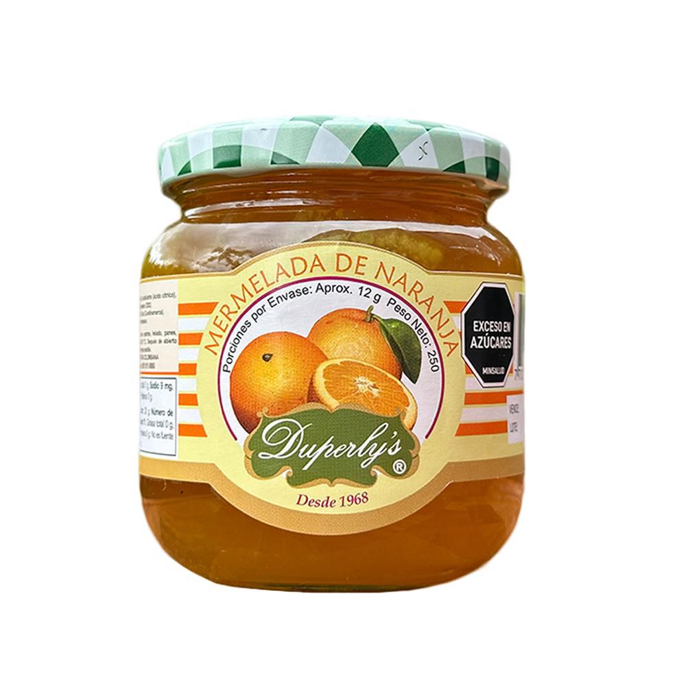 Mermelada DUPERLYS de naranja (250  gr) img #1
