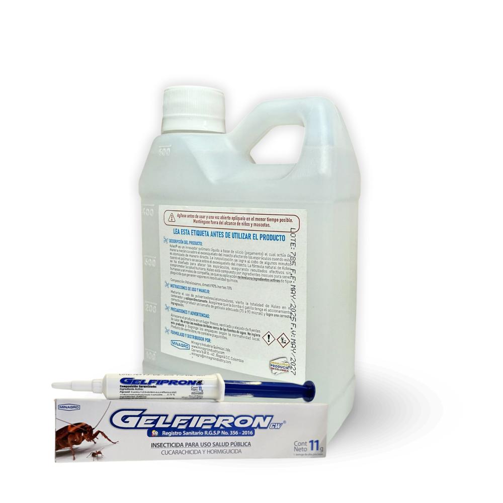 Combo Polimero Siliconado Koleo + Gel Cucarachas img #1